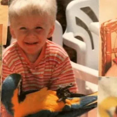 Este é Luke Shaw da foto de sua infância