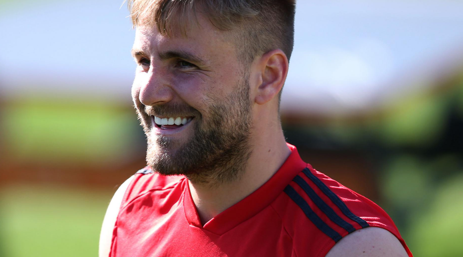 Encontrando confiança Luke Shaw sobre a seca de gols da equipe